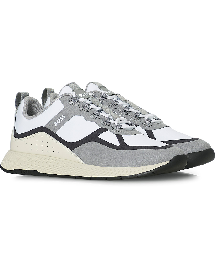 Heren | BOSS Titanium Running Lymx Sneaker Open White | BOSS BLACK | BOSS Titanium Running Lymx Sneaker Open White