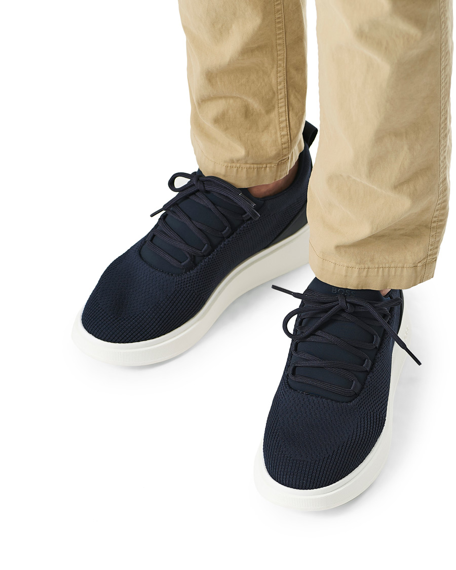 Heren | BOSS Bulton Running Mesh Sneaker Navy | BOSS BLACK | BOSS Bulton Running Mesh Sneaker Navy