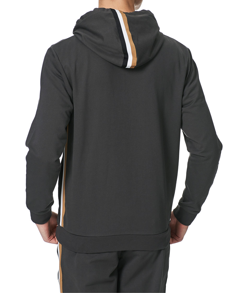 Heren | Truien | BOSS BLACK | BOSS Heritage Tracksuit Full-Zip Hoodie Dark Grey