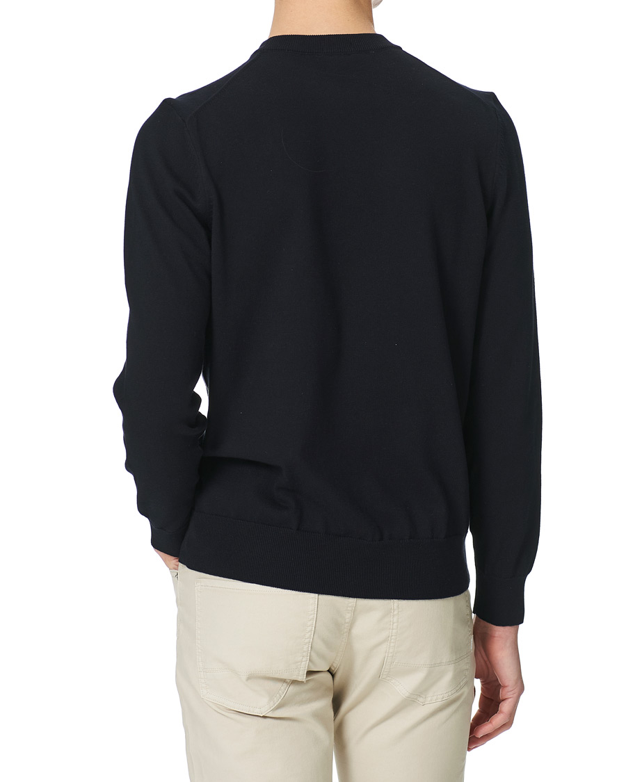 Heren | Truien | BOSS BLACK | BOSS Pacas Knitted Pullover Dark Blue