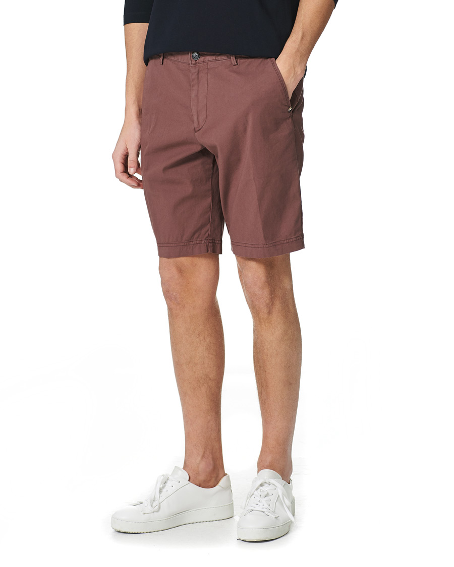 Heren | Korte broek | BOSS BLACK | BOSS Slice Chino Shorts Dark Red