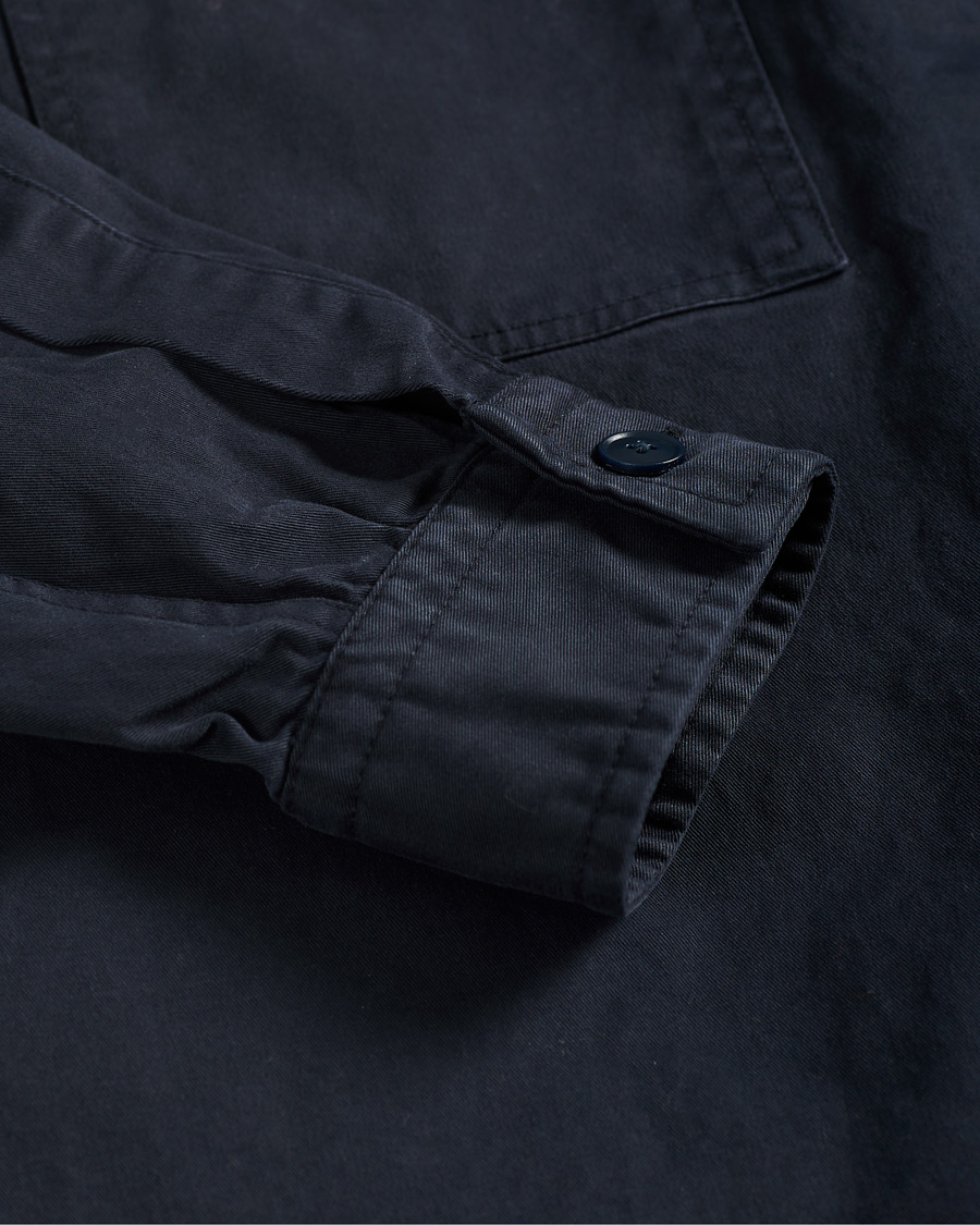 Heren | Overhemden | BOSS ORANGE | BOSS Casual Locky Pocket Overshirt Dark Blue