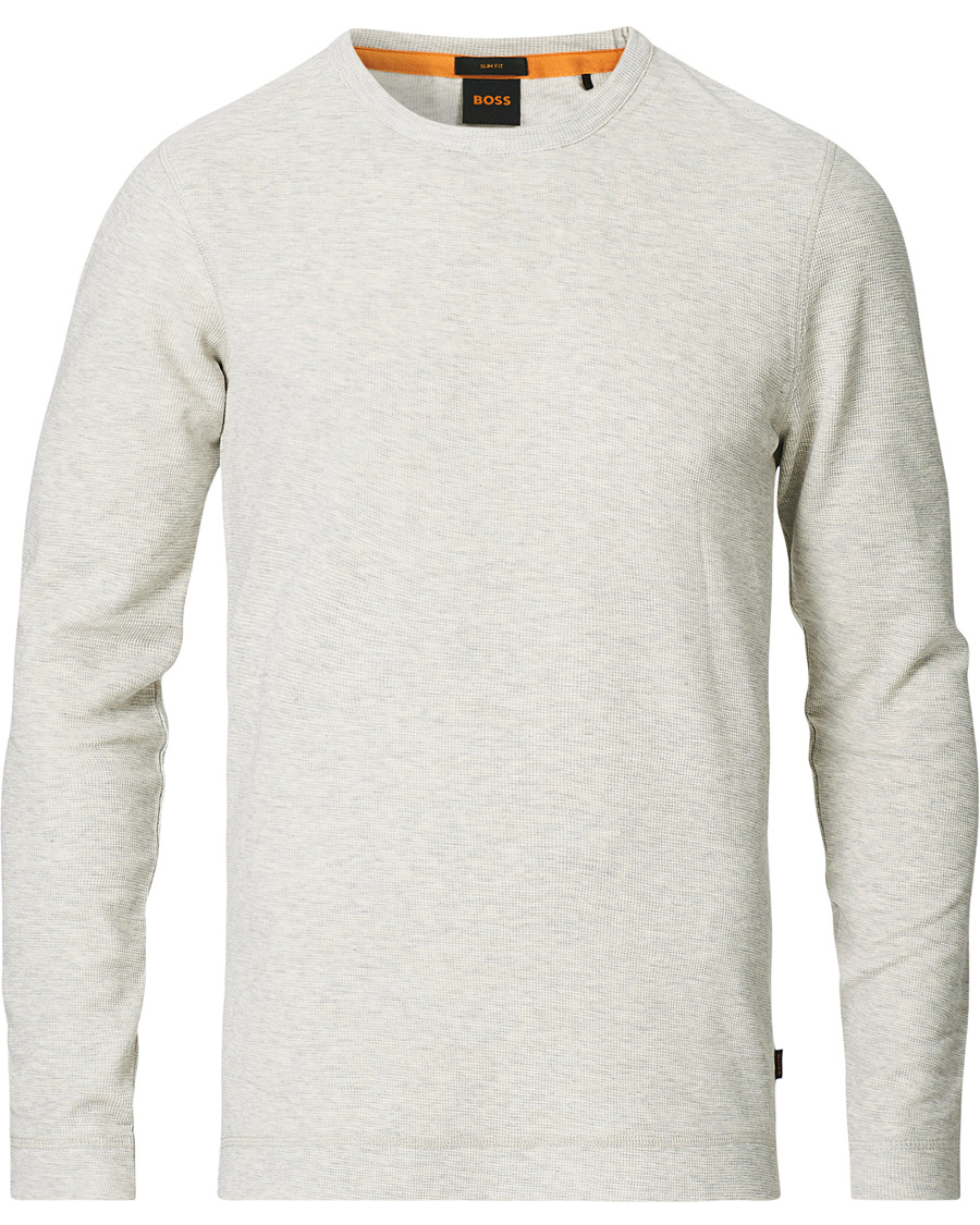 Heren | Truien | BOSS ORANGE | Tempest Sweater Natural