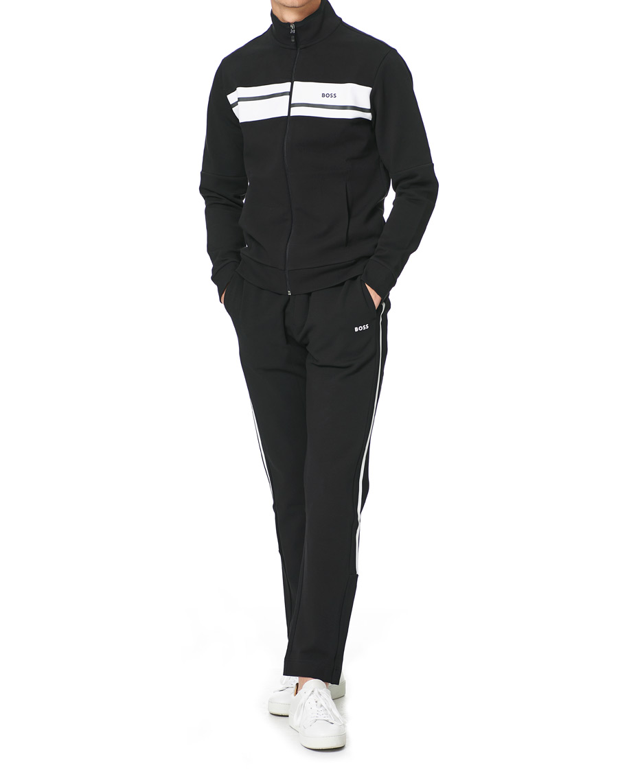 Heren | Truien | BOSS GREEN | BOSS Athleisure Skaz Full Zip Black