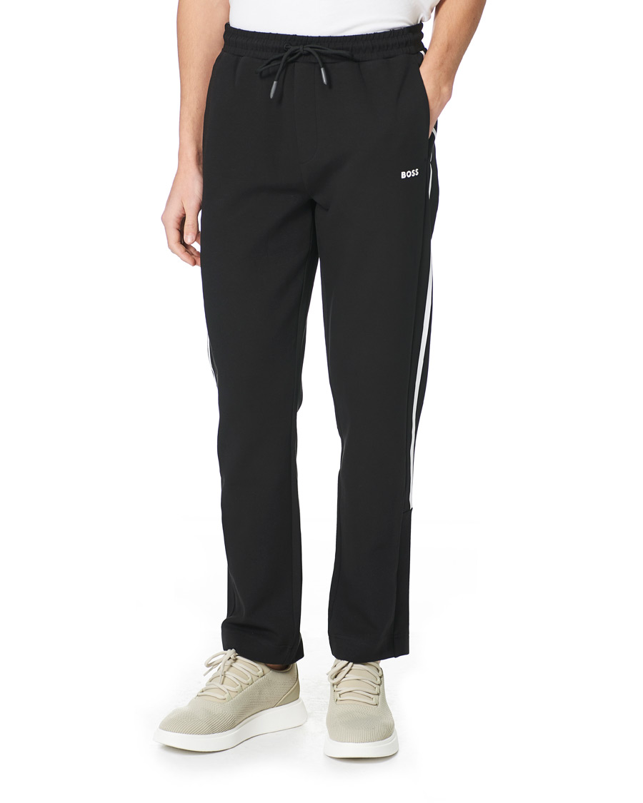 Heren | Broeken | BOSS GREEN | BOSS Athleisure Hadim Sweatpants Black