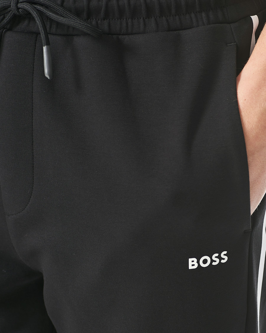 Heren | Broeken | BOSS GREEN | BOSS Athleisure Hadim Sweatpants Black