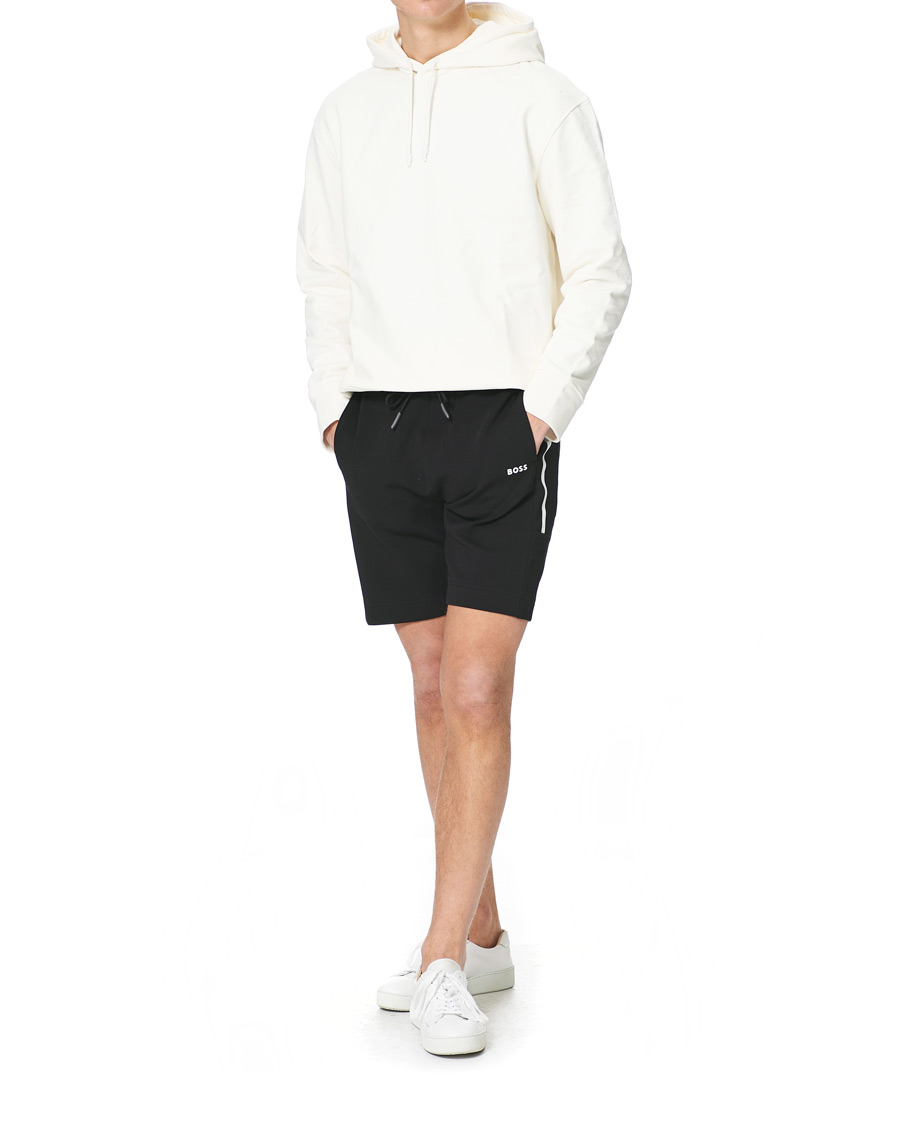 Heren | Korte broek | BOSS GREEN | BOSS Athleisure Headlo Sweatshorts Black