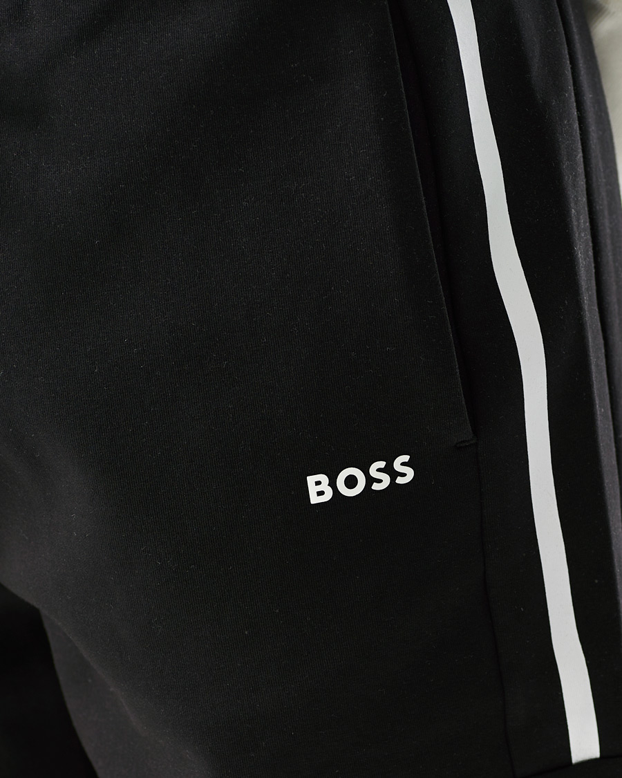 Heren | Korte broek | BOSS GREEN | BOSS Athleisure Headlo Sweatshorts Black
