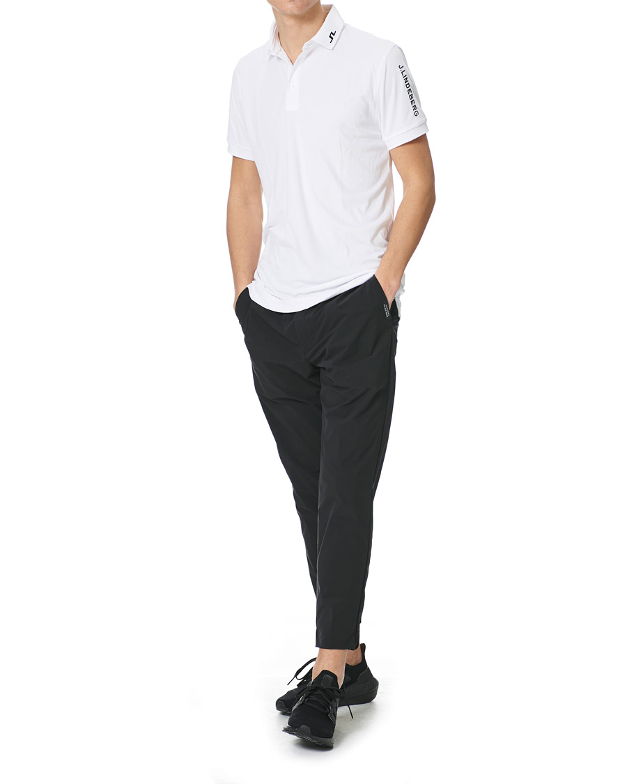 Heren | Broeken | BOSS GREEN | BOSS Athleisure Shinobi Taped Logo Pants Black