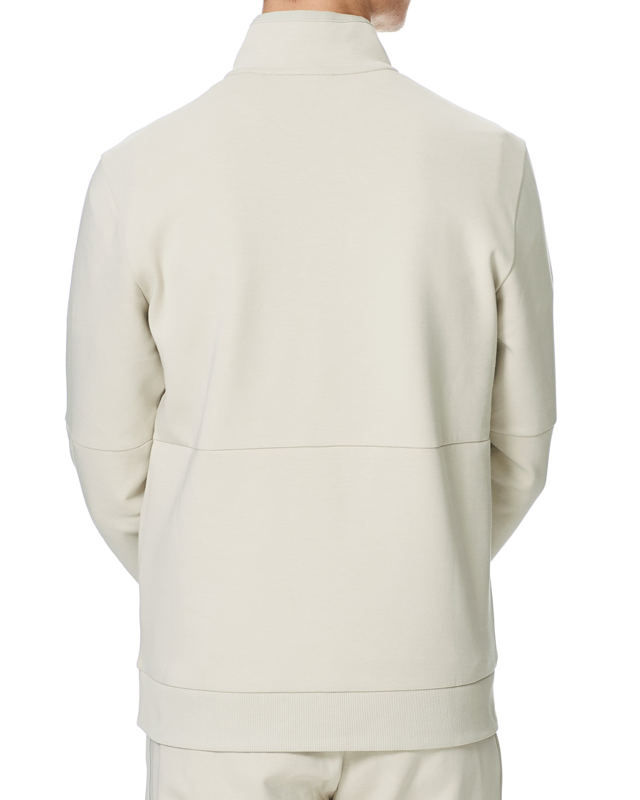 Heren | Truien | BOSS GREEN | BOSS Athleisure Sweat Half Zip Light Beige