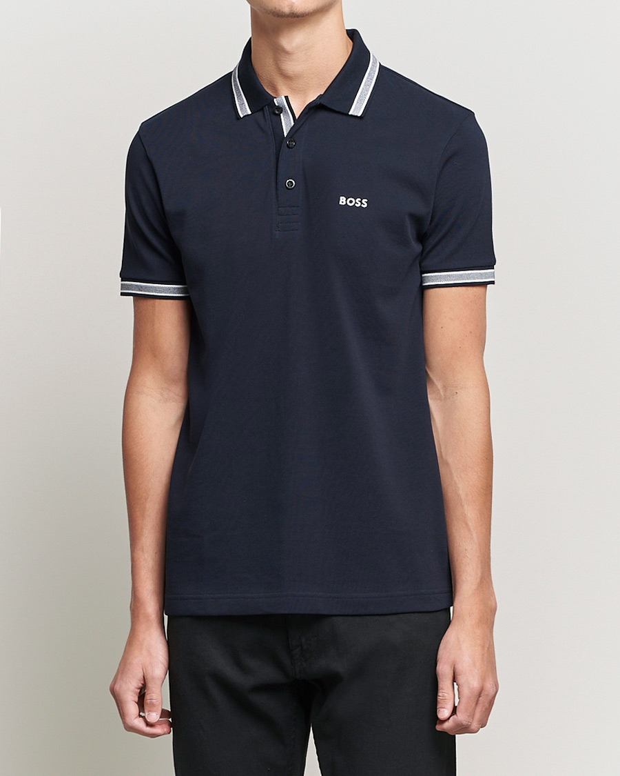 Heren | Poloshirts met korte mouwen | BOSS GREEN | Paddy Piké Navy