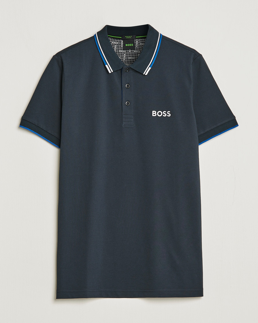 Heren | Polo's | BOSS GREEN | Paddy Pro Piké Navy