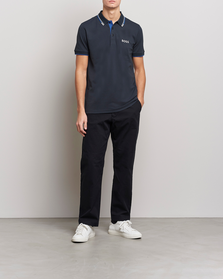 Heren | Polo's | BOSS GREEN | Paddy Pro Piké Navy