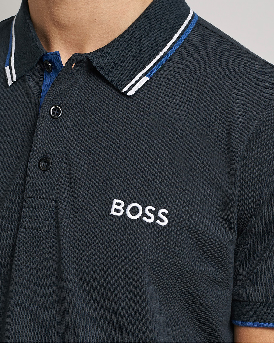 Heren | Polo's | BOSS GREEN | Paddy Pro Piké Navy