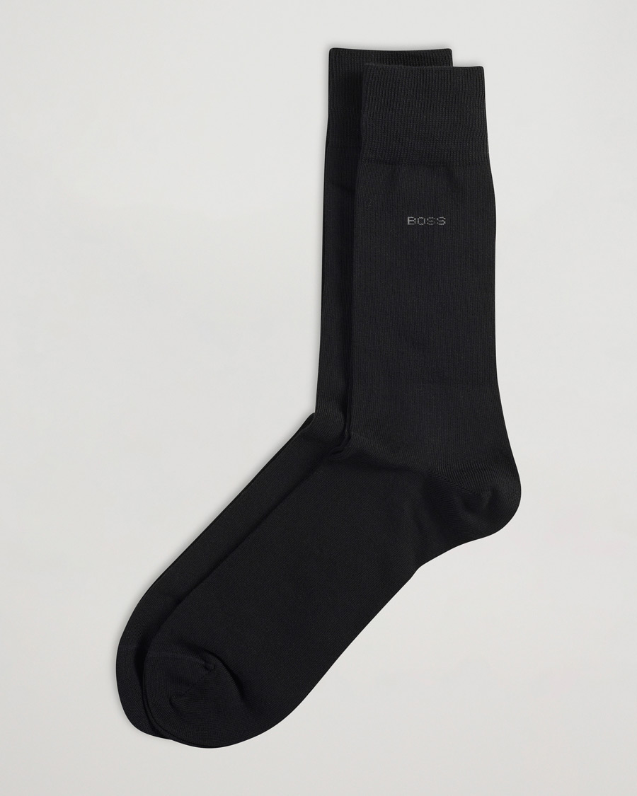 Heren | Ondergoed | BOSS BLACK | 2-Pack RS Uni Socks Black