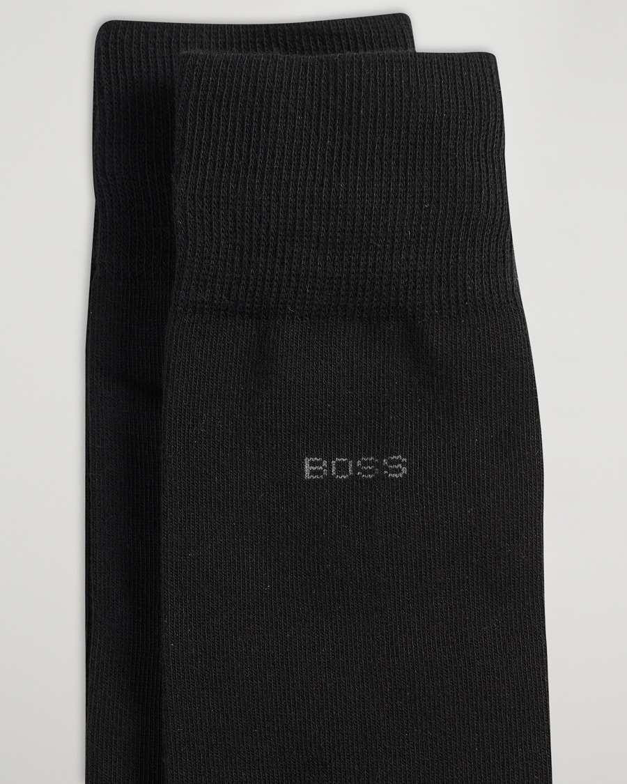 Heren | Business & Beyond | BOSS BLACK | 2-Pack RS Uni Socks Black