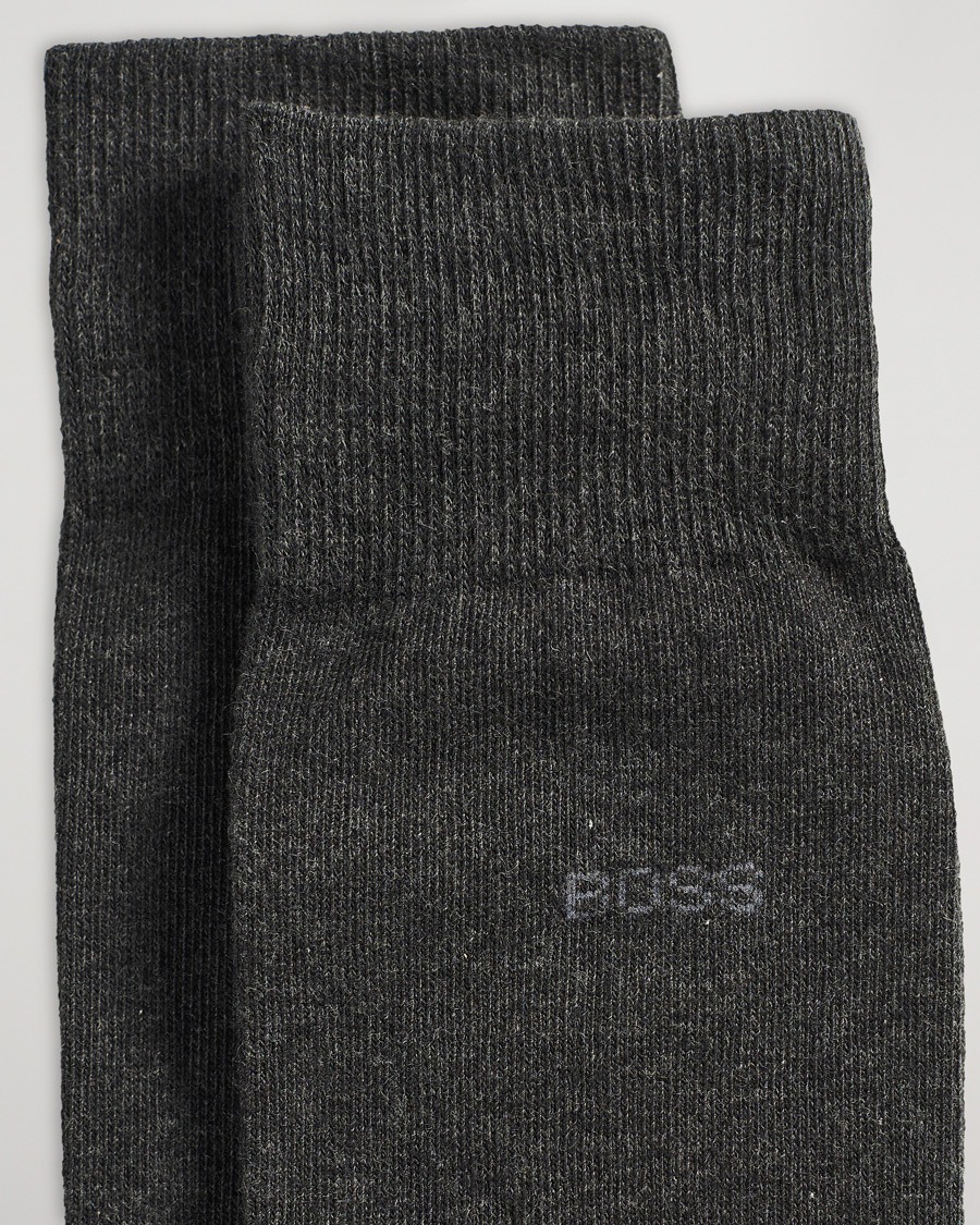 Heren |  | BOSS BLACK | 2-Pack RS Uni Socks Grey