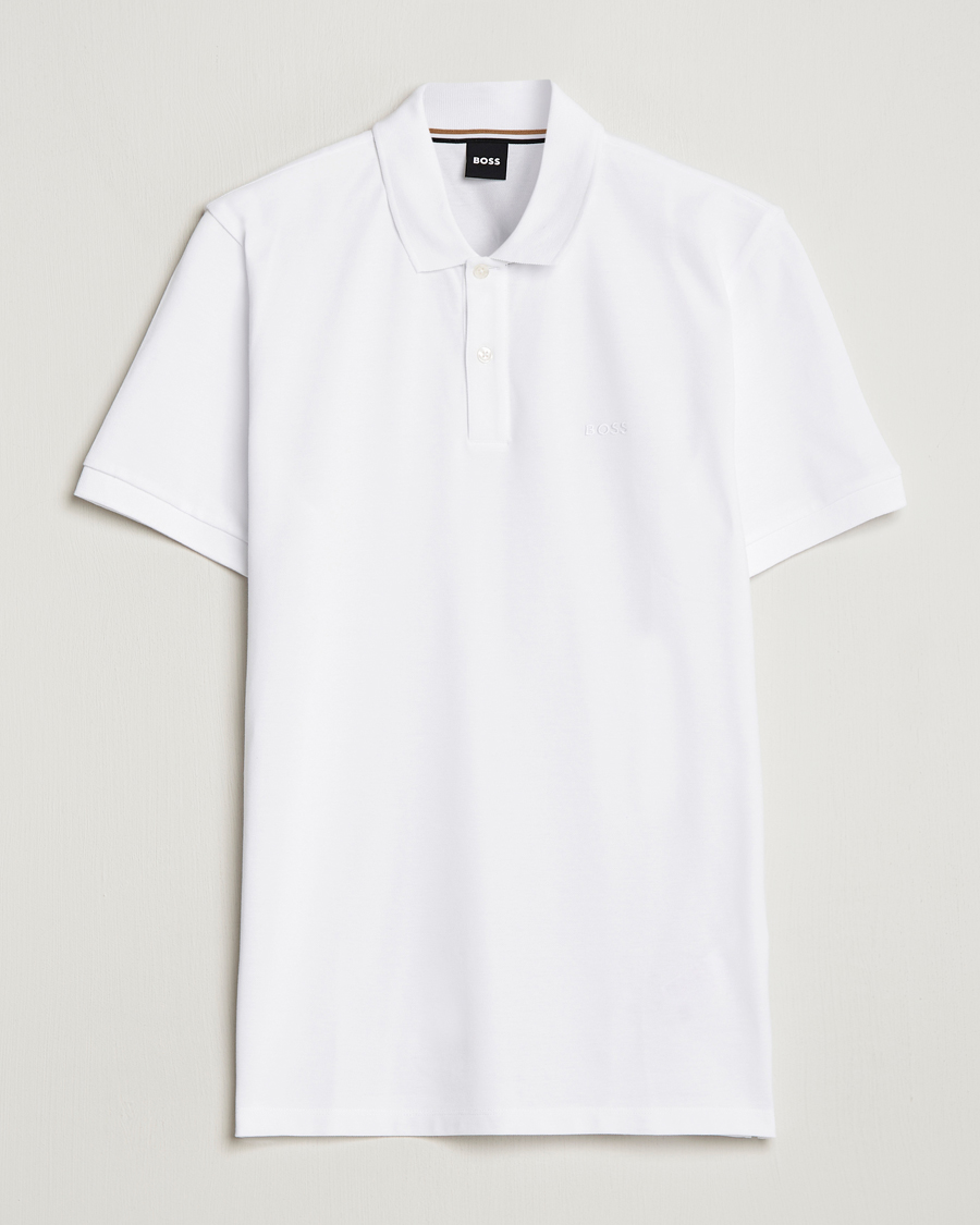 Heren | Polo's | BOSS BLACK | Pallas Polo White
