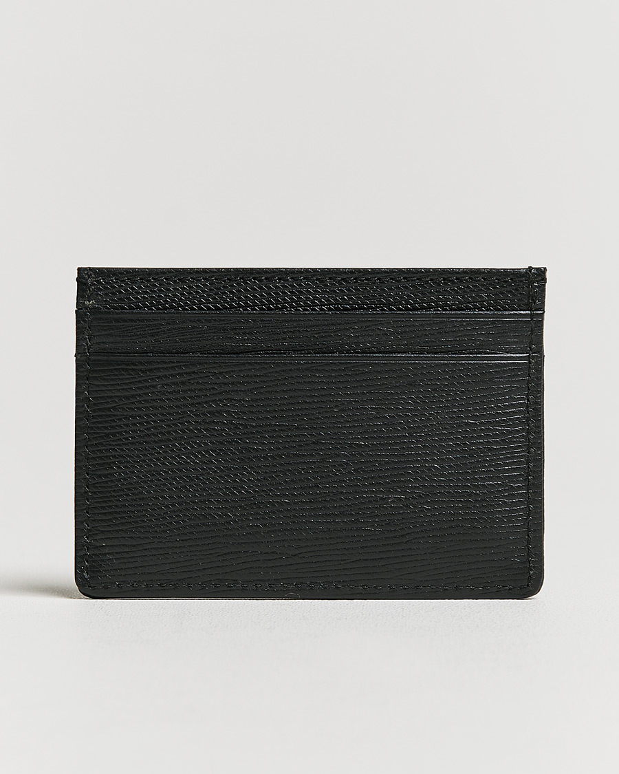 Heren | Portemonnees | BOSS BLACK | Gallery Leather Credit Card Holder Black