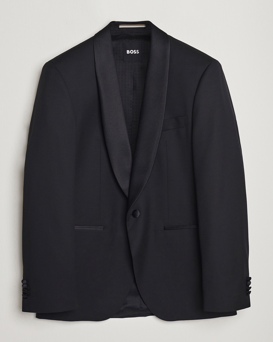 Heren | Blazers | BOSS BLACK | Jeckson Shawl Tuxedo Blazer Black