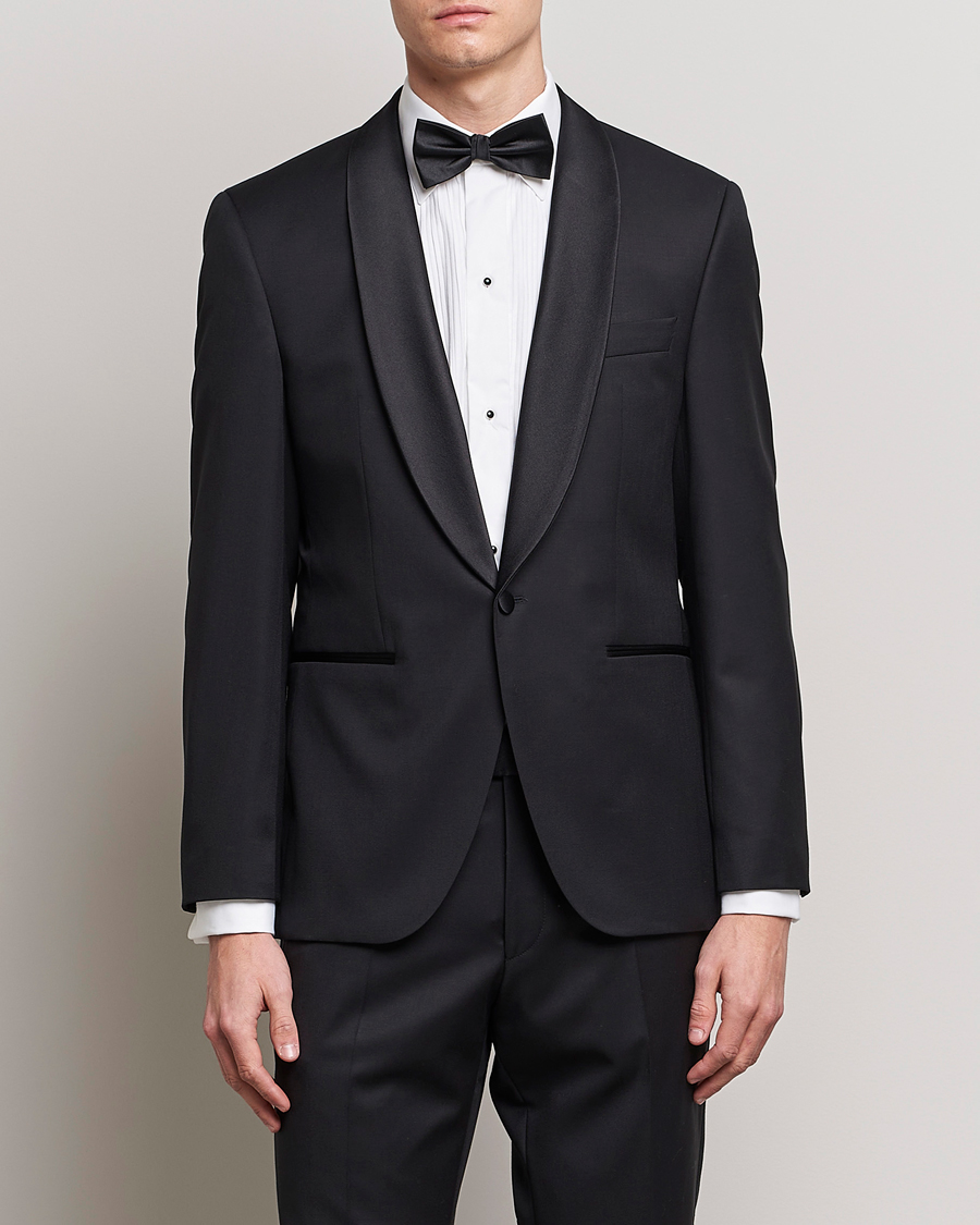 Men | Black Tie | BOSS BLACK | Jeckson Shawl Tuxedo Blazer Black