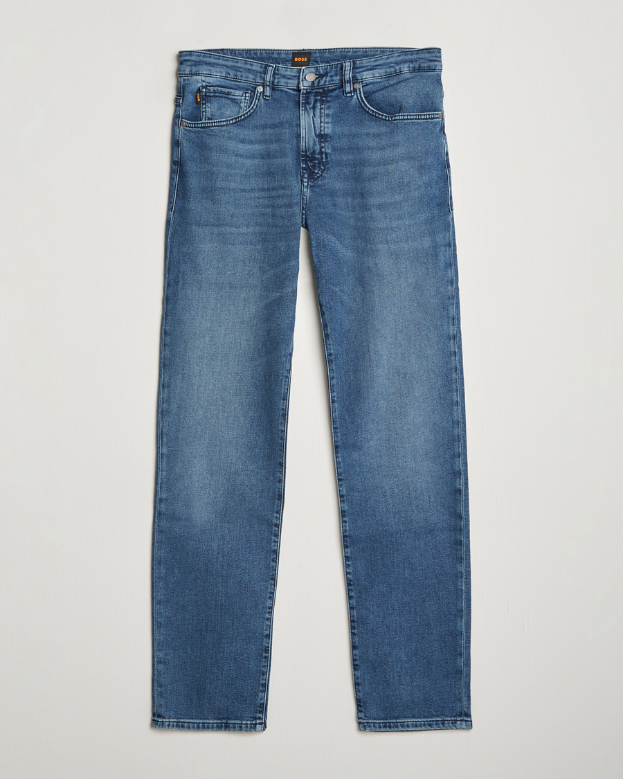 Heren | Broeken | BOSS ORANGE | Re.Maine Jeans Medium Blue