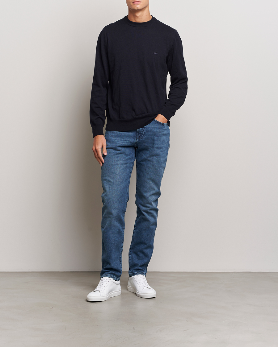 Heren | Jeans | BOSS ORANGE | Re.Maine Jeans Medium Blue