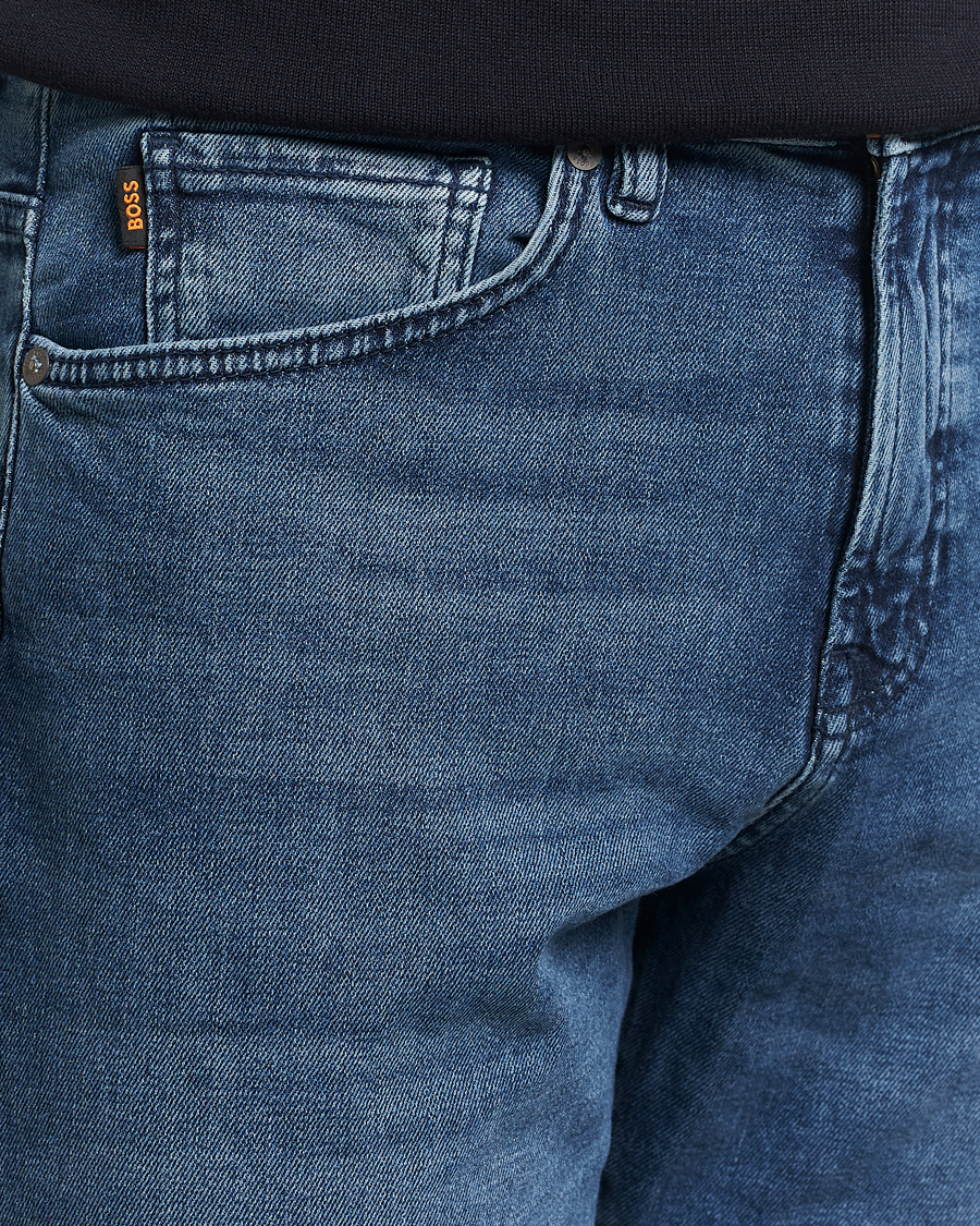 Heren | Broeken | BOSS ORANGE | Re.Maine Jeans Medium Blue