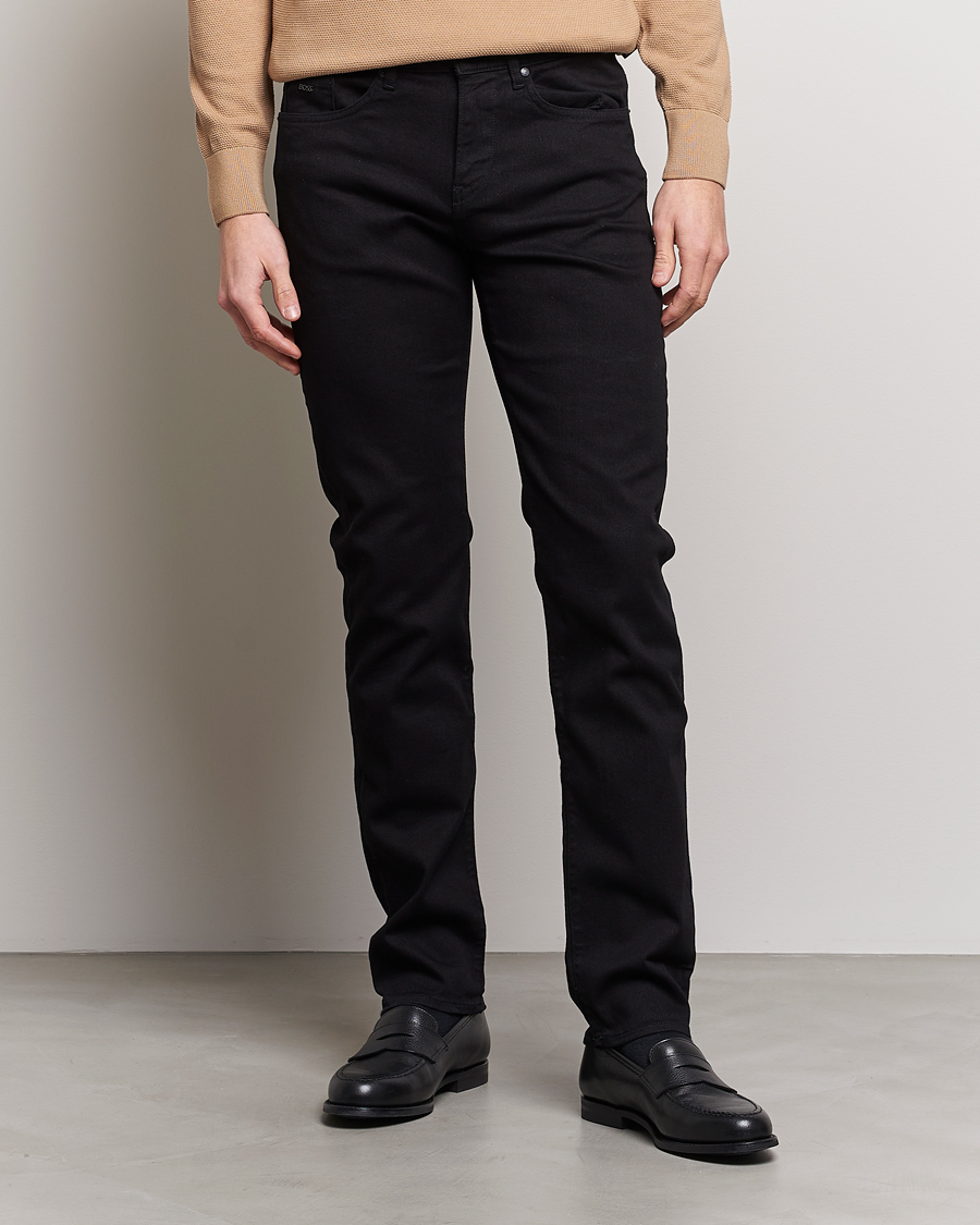 Heren | Zwarte jeans | BOSS BLACK | Delaware Jeans Black