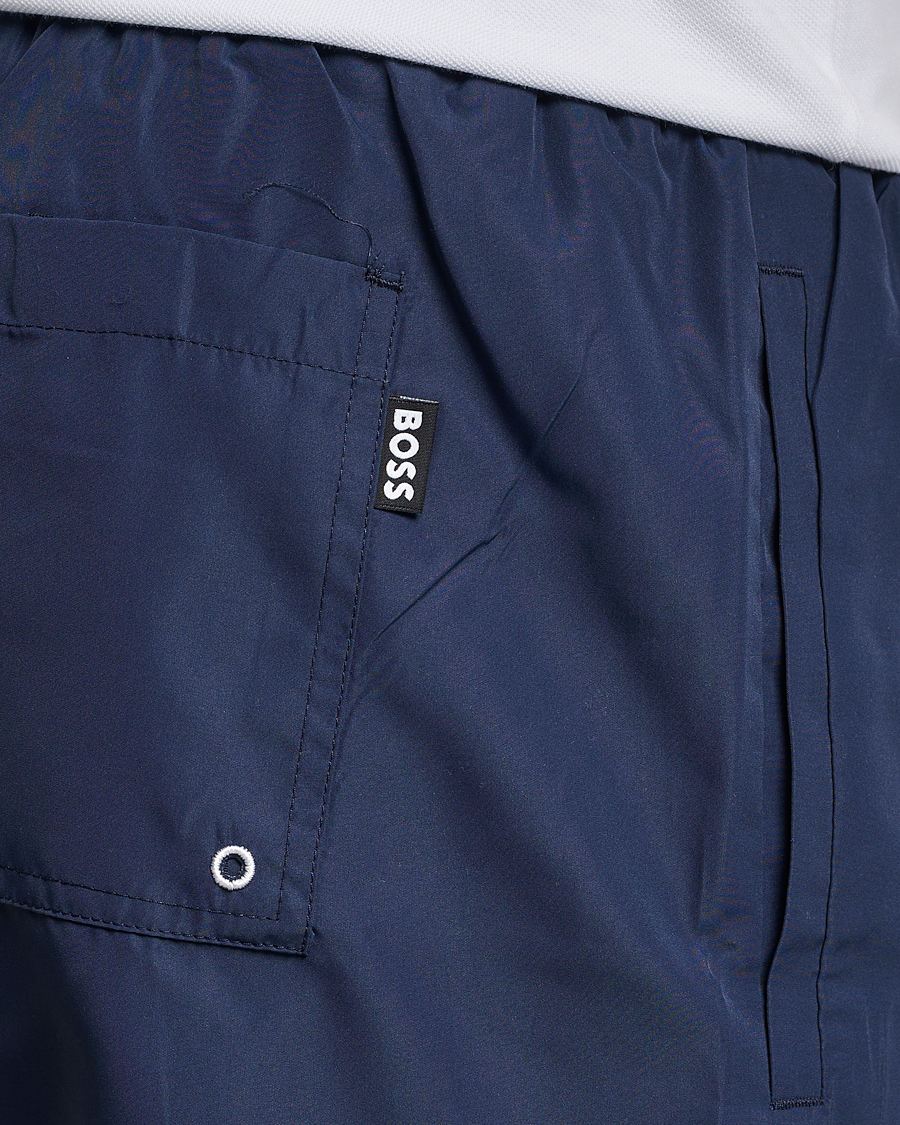 Heren | Zwembroek | BOSS BLACK | Dolphin Swimshorts Navy