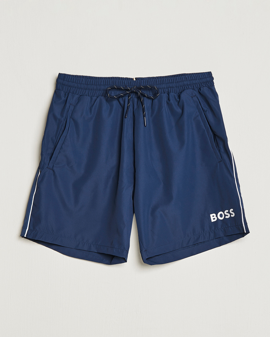 Heren | Zwembroek | BOSS BLACK | Starfish Swimshorts Navy