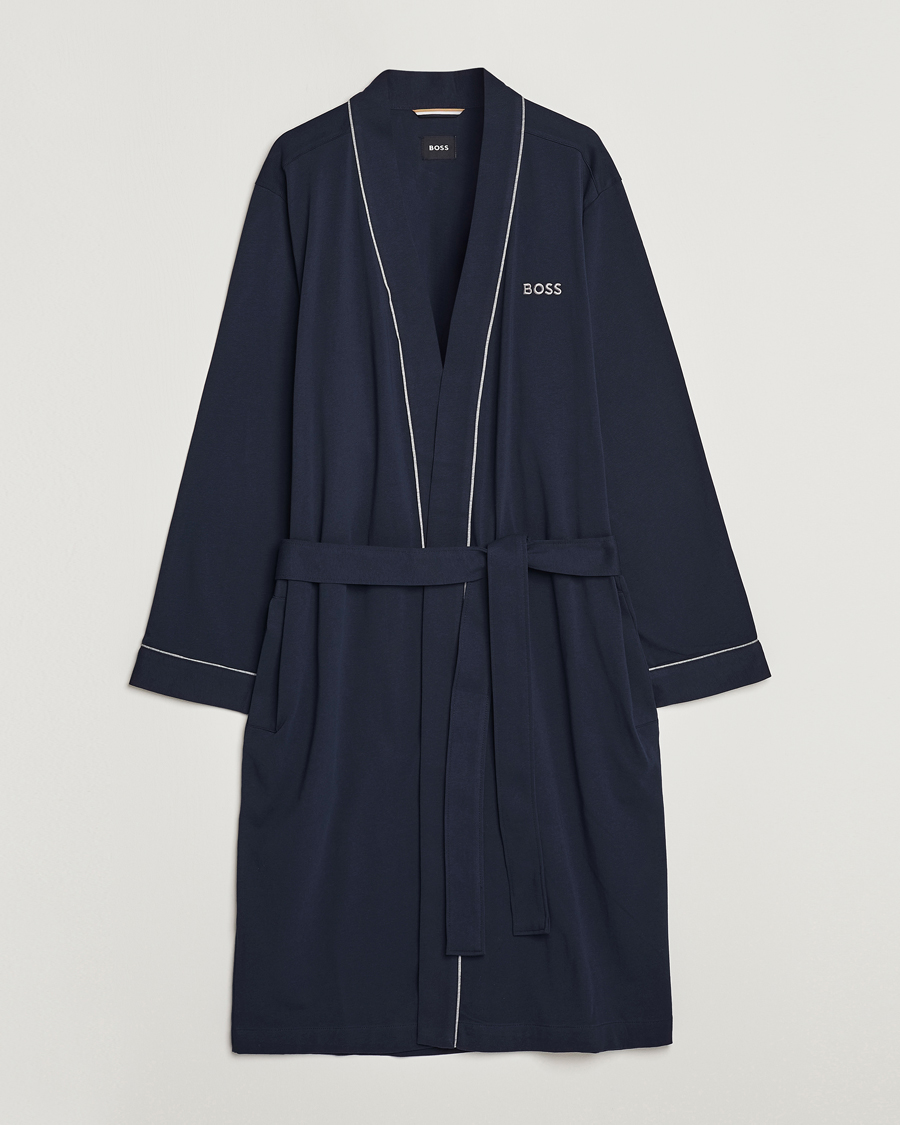 Heren | Badjassen | BOSS BLACK | Kimono Dark Blue