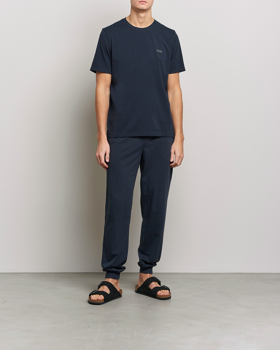 Heren | Broeken | BOSS BLACK | Mix & Match Sweatpants Dark Blue