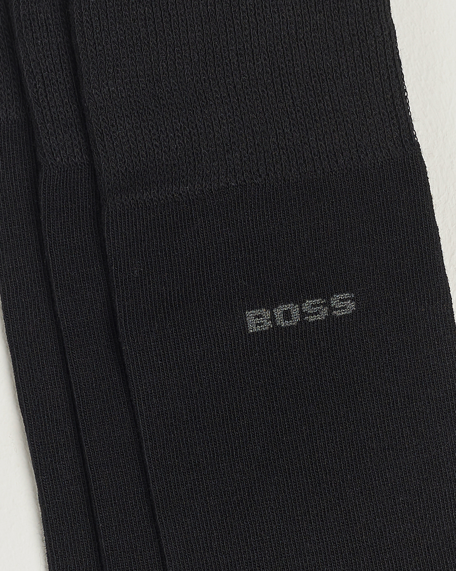 Heren | Business & Beyond | BOSS BLACK | 3-Pack RS Uni Socks Black