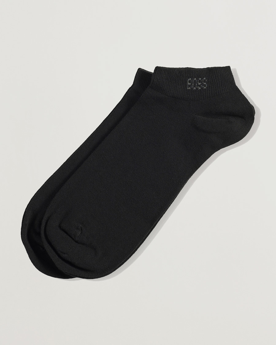 Heren | Ondergoed | BOSS BLACK | 2-Pack Sneaker Socks Black