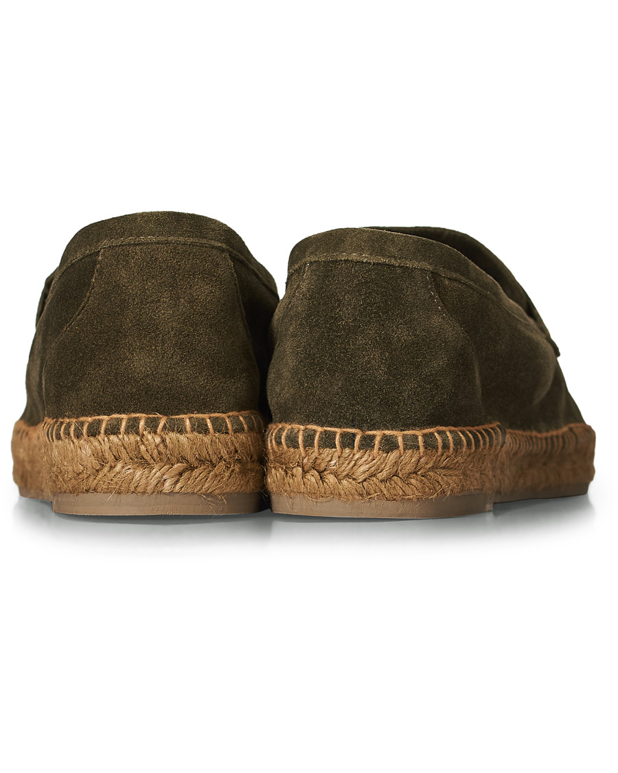 Heren | Castañer Nacho Casual Suede Loafers Musgo | Castañer | Nacho Casual Suede Loafers Musgo