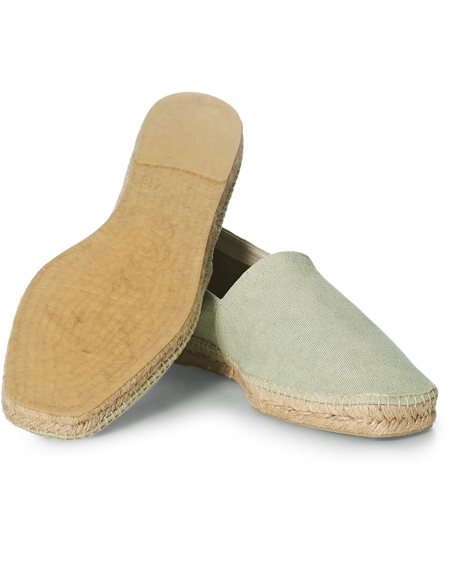 Heren | Castañer Pablo Washed Canvas Espadrilles Verde Agua | Castañer | Pablo Washed Canvas Espadrilles Verde Agua
