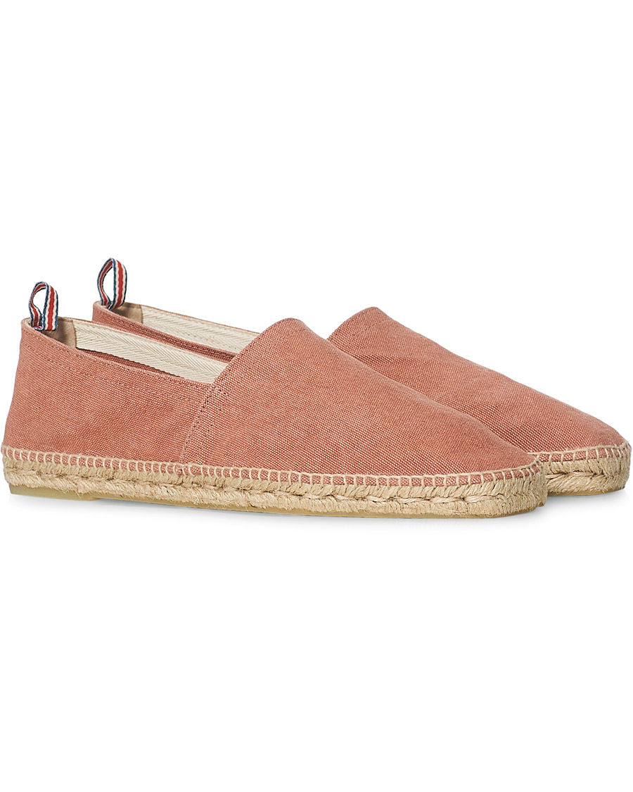 Heren | Castañer Pablo Washed Canvas Espadrilles Rosa Oscuro | Castañer | Pablo Washed Canvas Espadrilles Rosa Oscuro