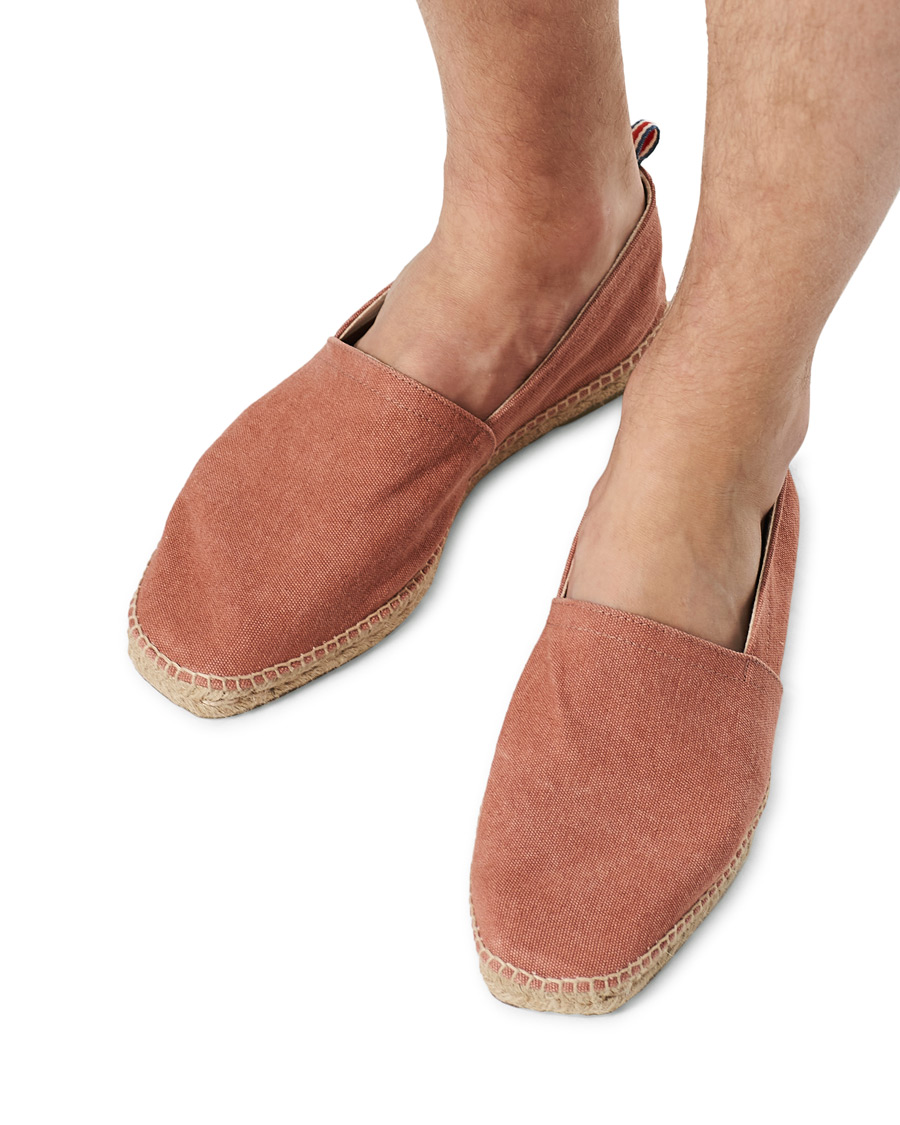 Heren | Castañer Pablo Washed Canvas Espadrilles Rosa Oscuro | Castañer | Pablo Washed Canvas Espadrilles Rosa Oscuro