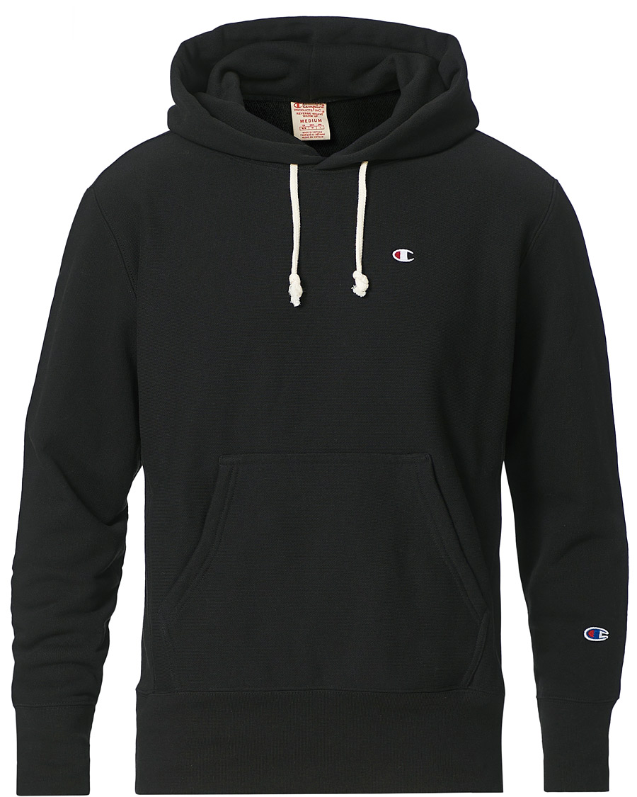 Heren | Truien | Champion | Reverse Weave Soft Fleece Hood Black Beauty