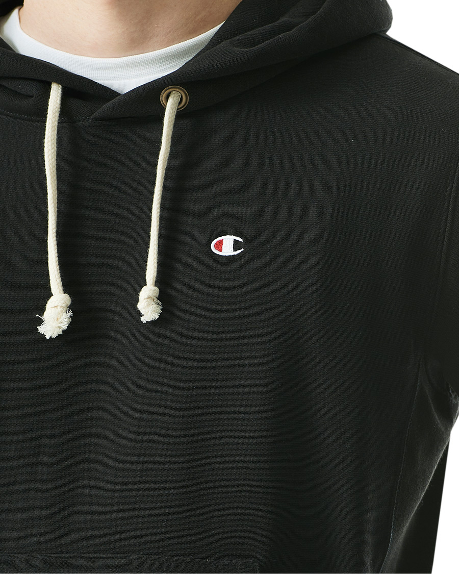 Heren | Truien | Champion | Reverse Weave Soft Fleece Hood Black Beauty