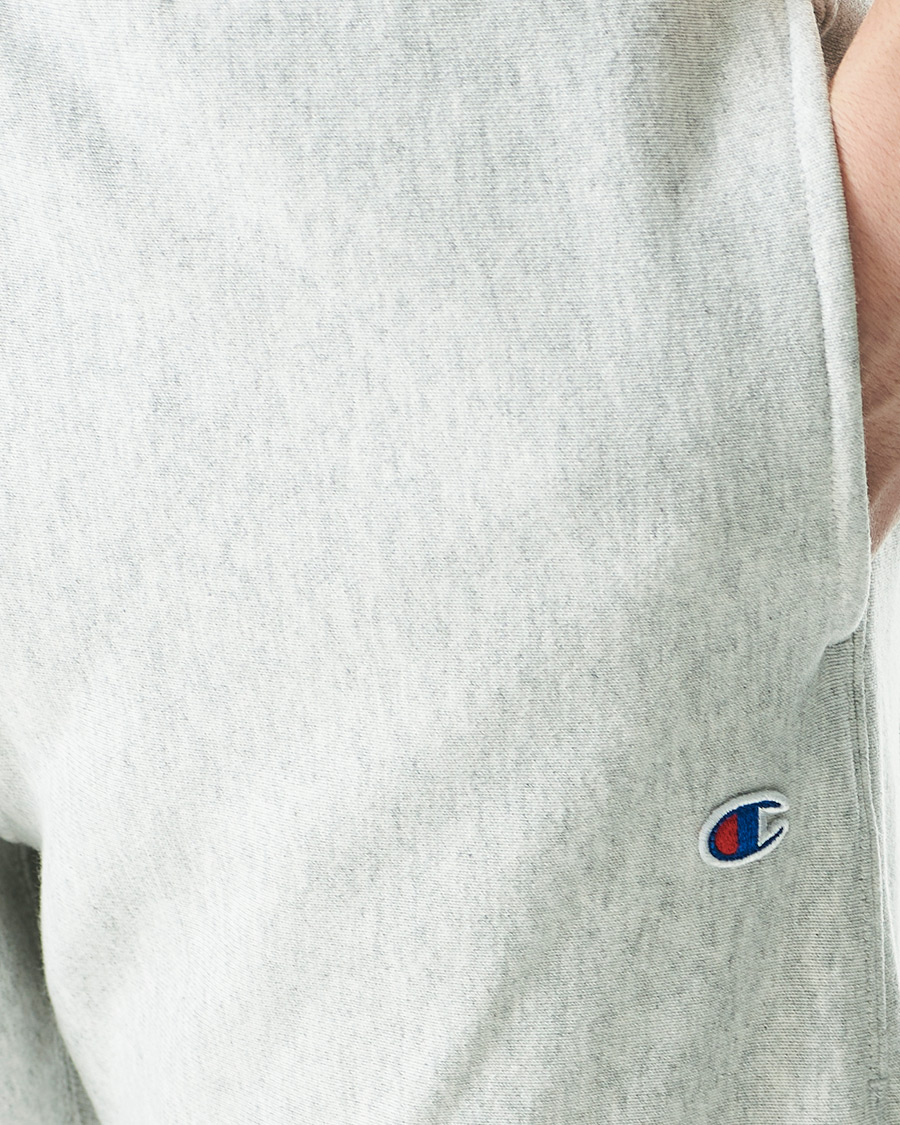 Heren | Broeken | Champion | Reverse Weave Soft Fleece Sweatpants Gray Melange