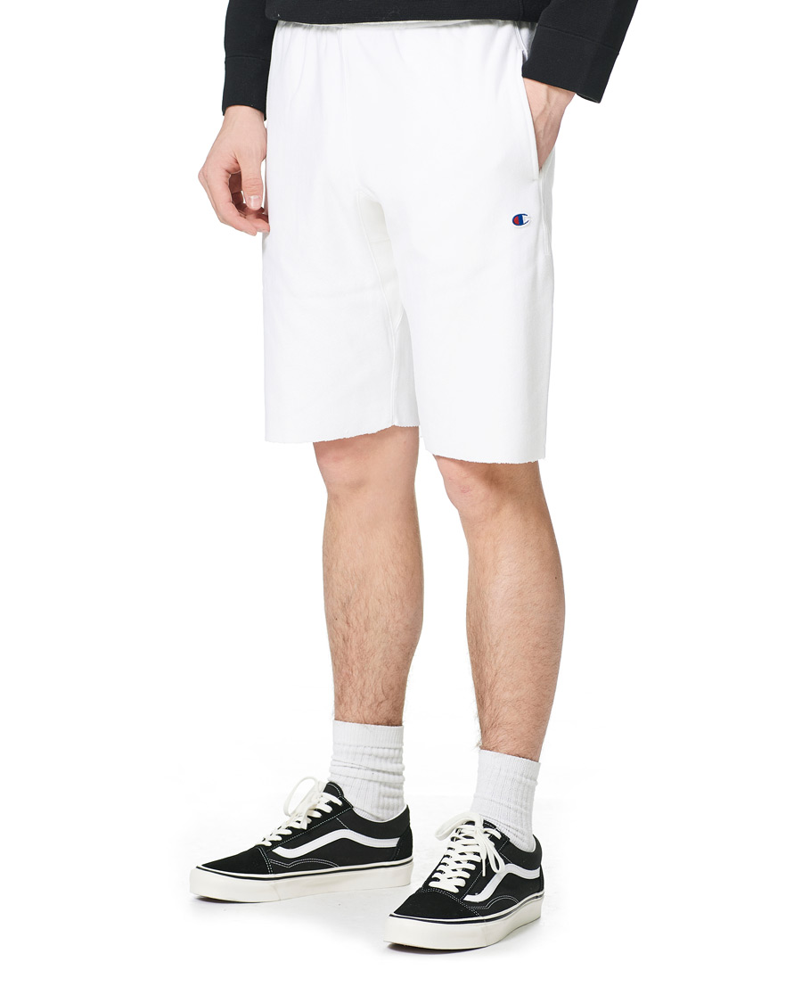 Heren | Korte broek | Champion | Reverse Weave Soft Fleece Sweatshorts White
