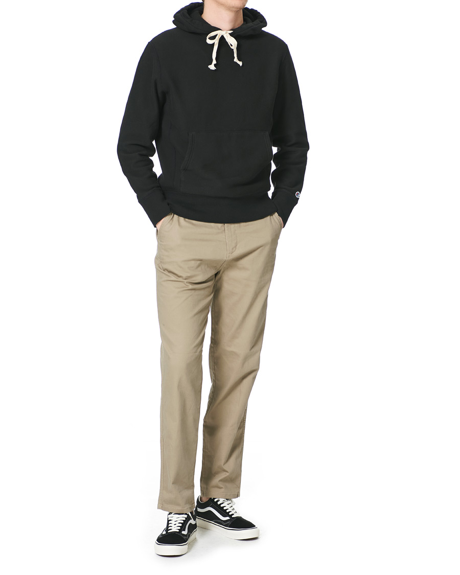 Heren | Truien | Champion | Todd Snyder Loose French Terry Hood Black