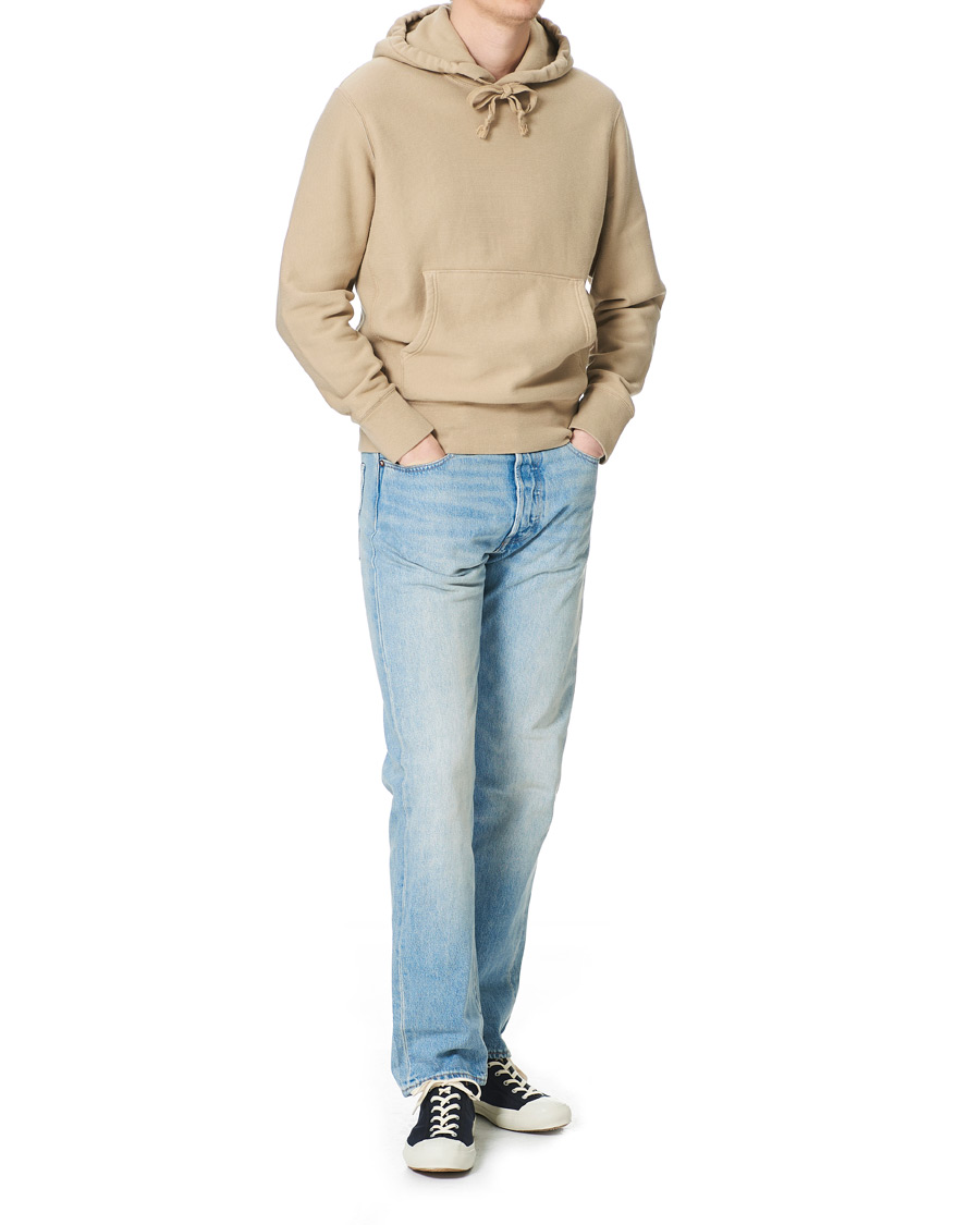 Heren | Truien | Champion | Todd Snyder Loose French Terry Hood Desert Beige