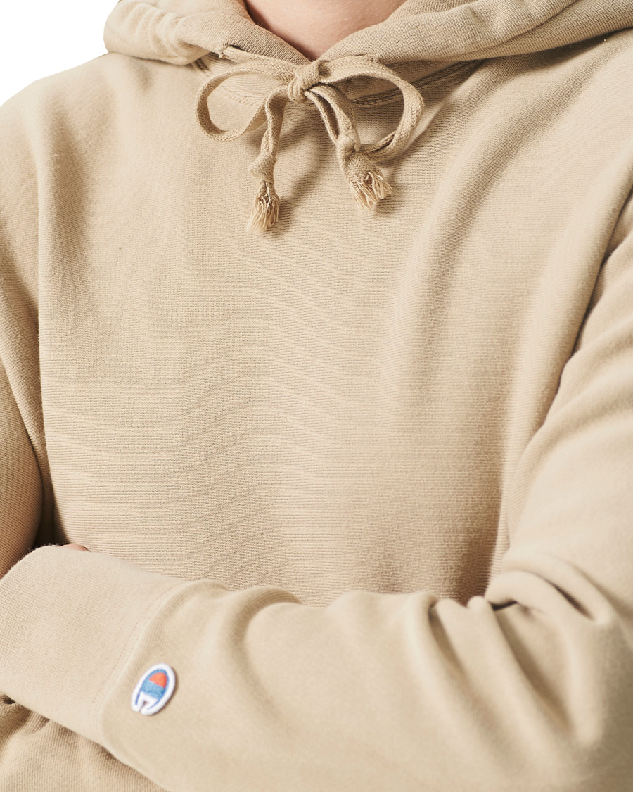 Heren | Truien | Champion | Todd Snyder Loose French Terry Hood Desert Beige