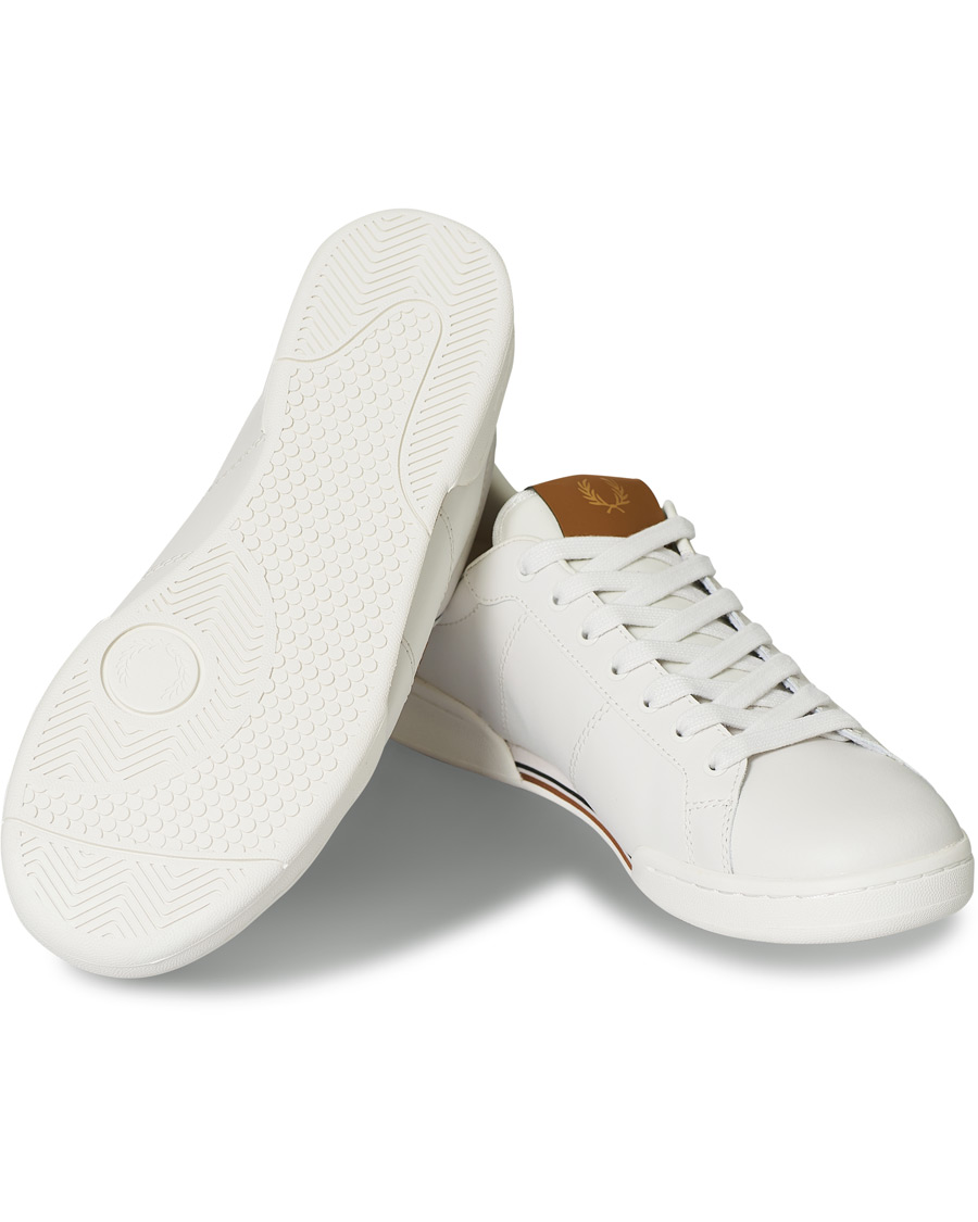 Heren | Fred Perry B722 Leather Sneaker Porcelain | Fred Perry | B722 Leather Sneaker Porcelain