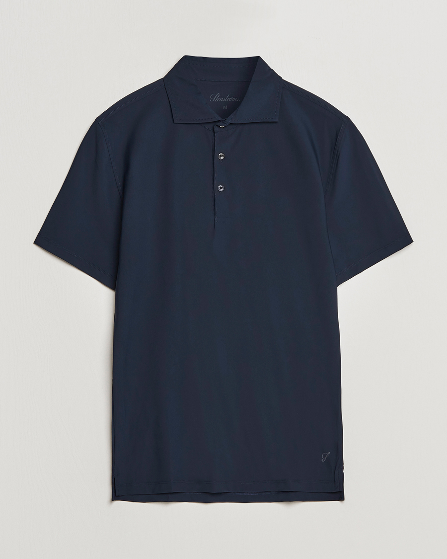 Heren | Polo's | Stenströms | Active Jersey Sport Polo Navy