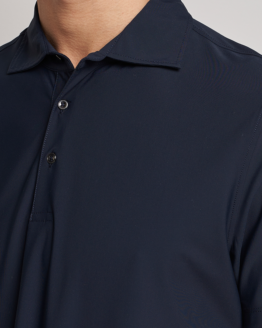 Heren | Polo's | Stenströms | Active Jersey Sport Polo Navy