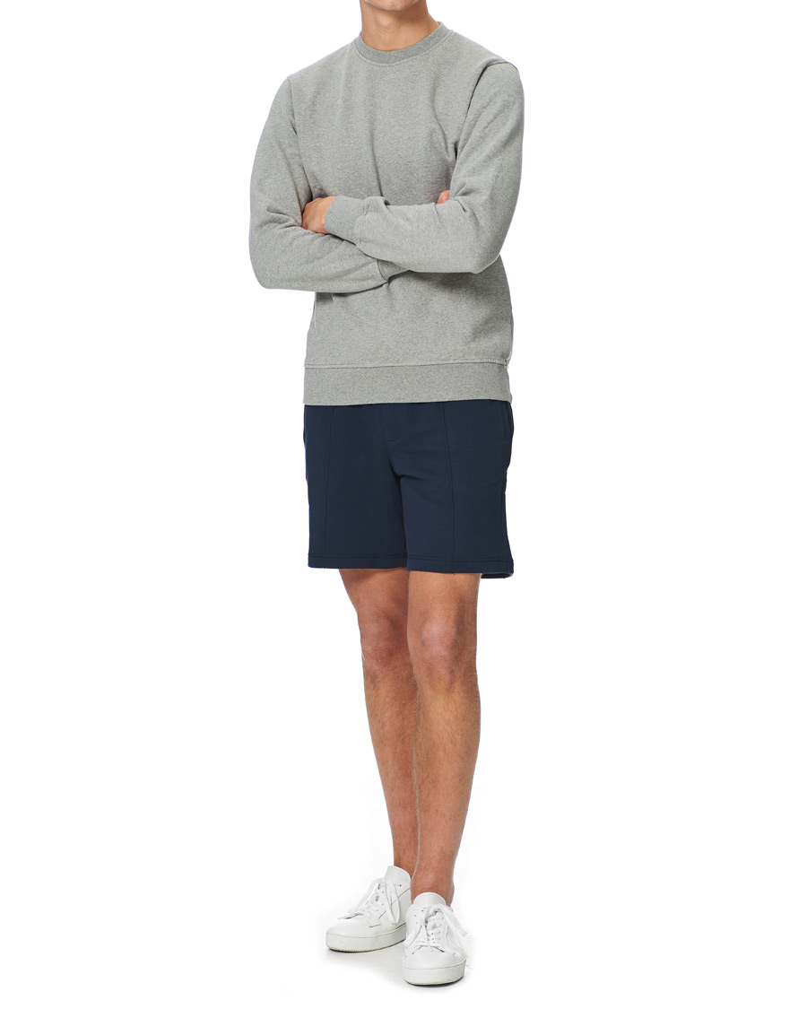 Heren | Korte broek | Stenströms | Cotton Jersey Shorts Navy
